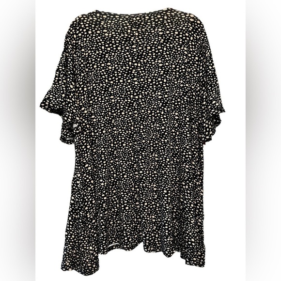 Avenue Flutter Sleeve Tunic Top size 22/24 - Picture 2 of 4